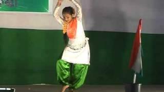 Patriotic Dance, Maa Tujhe Salam By Smrutilipsa Patel.mpg