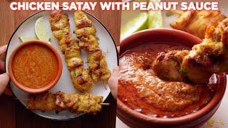 Easy Chicken Satay With Peanut Sauce Recipe