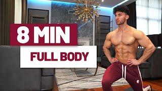 8 DAKİKA FULL BODY ANTRENMANI // Ekipmansız | Shredded Brothers