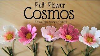 How to Make Felt Flower : Cosmos