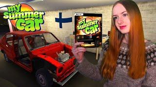 Finnish girl vs Satsuma │ My Summer Car first playthrough Ep 3