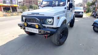 Gupsy Fully modified. ** Insta ** Manipur Buy Tyre #manipur Modified Cars