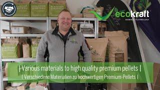 ECOKRAFT - Referenzkunde Taunus Pellets | Verschiedene Materialien zu hochwertigen Premium-Pellets