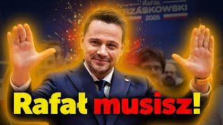 Rafał musisz! Trzaskowski kandydatem KO na prezydenta. Teraz trzeba zapobiec akcji CBA-PiS.