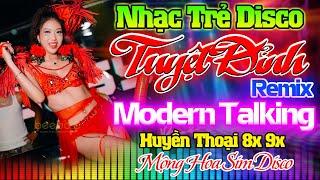 MỘNG HOA SIM DISCO, DÁNG EM REMIX - LK NHẠC TRẺ 8X 9X MODERN TALKING - NHẠC HOA LỜI VIỆT DJ DANCE