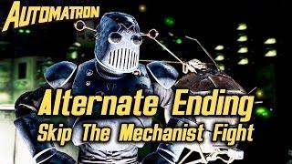 Fallout 4 Automatron DLC - Alternate Ending - How to Skip The Mechanist Fight
