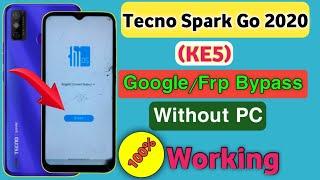 Tecno Spark Go 2020 (KE5) Google Account Bypass || Tecno KE5 Frp Unlock "Easy Method"