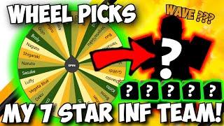 Wheel Picks my 7 Star Team vs Infinite Mode! | ASTD Challenge