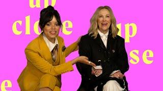 Jenna Ortega and Catherine O'Hara on Sabrina Carpenter and Beetlejuice 2 | Cosmopolitan UK