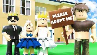 Royal Family Adopts A Homeless Boy | roblox brookhaven rp