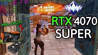 NEW RTX 4070 SUPER Fortnite | i5 13600KF + RTX 4070 SUPER | Performance Mode | Solo Ranked | Unreal