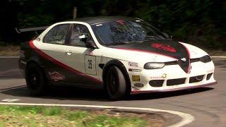 Alfa Romeo 156 GTA 3.2 V6 hillclimb racing - Slalom Borgo Tossignano | On board