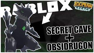 How To Find the SECRET CAVE + How To Get OBSIDRUGON in LOOMIAN LEGACY! [ROBLOX]