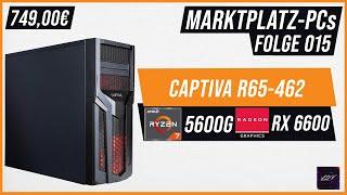 CAPTIVA zockt ab!? | Marktplatz-PCs #015 | CAPTIVA R65-462