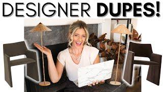 HOME DECOR DUPES || HOME DECORATING TIPS & IDEAS || HIGH-END LOOK FOR LESS