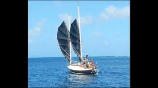 A chat with engineless sailor & circumnavigator, Alan Martienssen, on the deck of ZEBEDEE