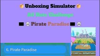 All Hats Challenge (Pirate Paradise) | Unboxing Simulator