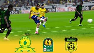 MAMELODI SUNDOWNS vs MANIEMA UNION  CAF CHAMPIONS LEAGUE 24/25  Football Gameplay HD