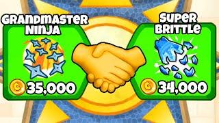 This ninja combination should be ILLEGAL! (Bloons TD Battles 2)