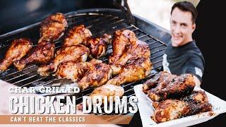 How to grill chicken drums