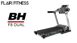 Flair Fitness F8 dual Home treadmill by BH Fitness