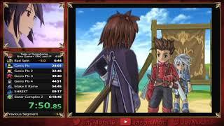 Tales of Symphonia NG+ World Record Speedrun in 6:17:09