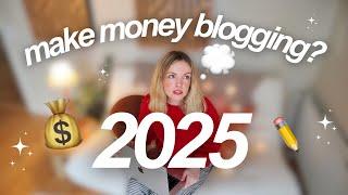 How to start a blog in 2025 (with a *REALISTIC* income plan) 