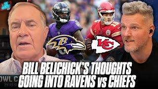 Bill Belichick Breaks Down Chiefs vs Ravens Game, Keys To Victory For Each Team | Pat McAfee Show