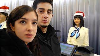 Staying at the World's First Robot Hotel!  (Strangest Hotel of Japan)