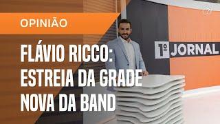 FLÁVIO RICCO REVELA MUDANÇAS NO JORNALISMO DA BAND