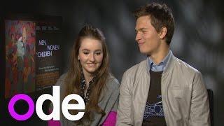 Ansel Elgort raps Missy Elliott and reveals app idea - NEW INTERVIEW