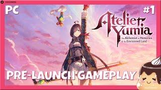 Atelier Yumia Early Story Gameplay Walkthrough Preview #1 (PC Gameplay) #steam #atelieryumia