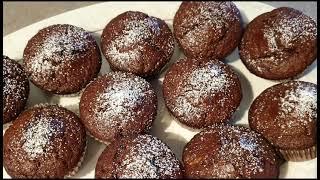 Маффины с кусочками шоколада! Muffins with pieces of chocolate! Muffins med sjokoladebiter!