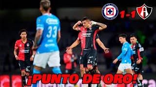 ATLAS LE ARRANCA UN PUNTO AL CRUZ AZUL LIGA MX JORNADA 1 CLAUSURA 2025  EN ZONA FUT