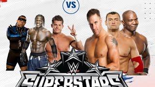 van Lancer,chelton benjamín, Vladimir kozlow vs Mvp, Evan Bourne y R-truth (6-man Tag)