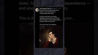 The story of Lord Byron, one of history's most influential and controversial writers. Video Trailer