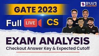 GATE 2023 CS Exam Analysis 2023 | GATE CSE 2023 | GATE CSE Paper Solution, Cut off & Answer Key