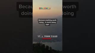 3 Ways To Become Unstoppable | Motivation | Tosh Talks