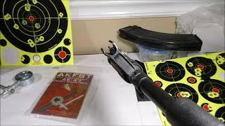 How to Zero AK47 Iron Sights Basics at 25 and 100 yards using AK Front Sight Tool