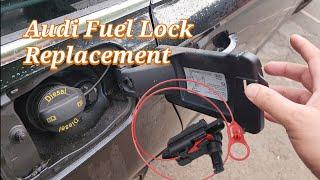 Audi gas diesel petrol tank wont open How to replace the Fuel Door Actuator on Audi A6