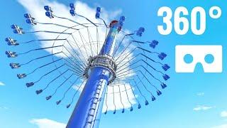 [360 degree video] 360° Swing Carousel Ride Roller Coaster Nintendo Switch Virtual Reality VR Box