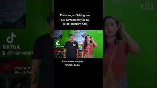 Selebram Ochi Kimochi Mencoba Terapi Rendam Kaki