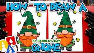 How To Draw A St Patrick's Day Gnome 