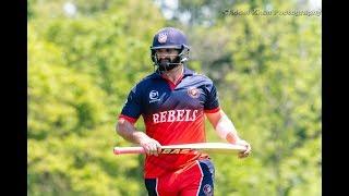 CLNJ 2019: Abdullah Syed batting against Freedom Cricket Club