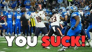 Kick The Chicago Bears OUT of the NFL | Chiseled Adonis Crashes Out On Thanksgiving After Bears Loss