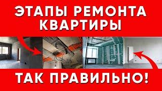 Этапы ремонта квартиры под ключ! С чего начать ремонт квартиры под ключ?