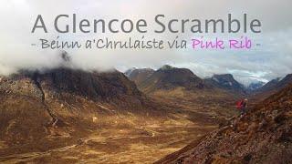 Best Short Day Hike in Glencoe: Scrambling The Pink Rib of Beinn a' Chrulaiste