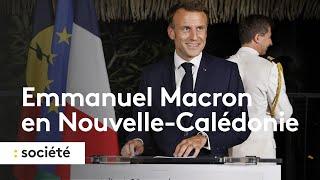 Emmanuel Macron en Nouvelle-Calédonie