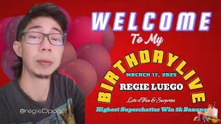 PROMOTING MY BIRTHDAY LIVE THIS COMING MARCH 17