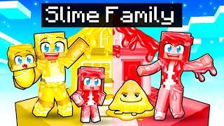 Having a SLIME FAMILY in Minecraft!